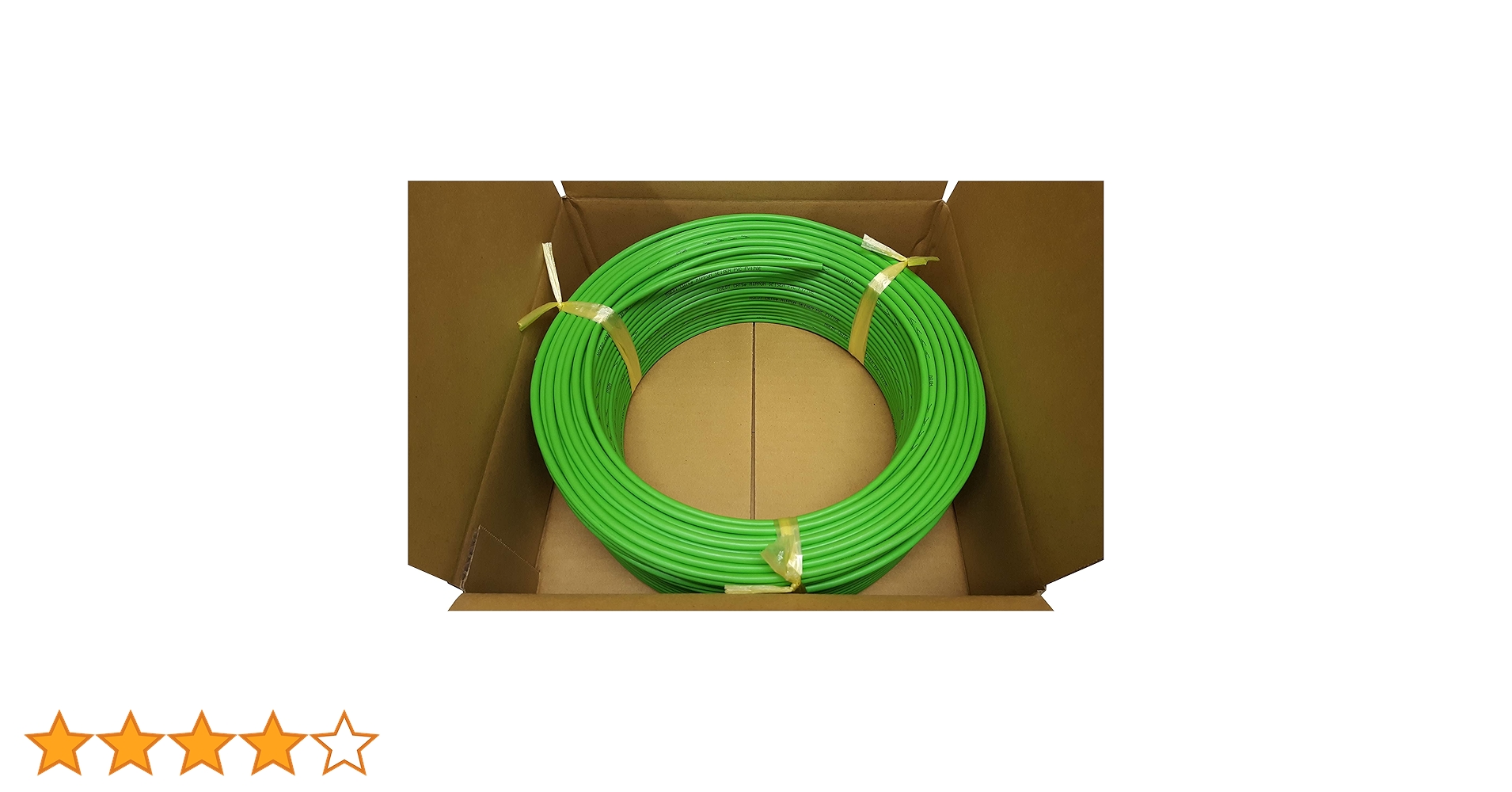 【送料無料】日本製線 0.5-4P EM-NSGDT UTPケーブルGG（若草） Amazon.co.jp: 日本製線 高性能ギガビット伝送対応LANケーブル （Cat5e